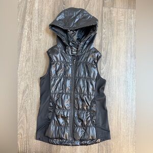 Zella Girls Black Lightweight Puffer Vest - Size 8/10